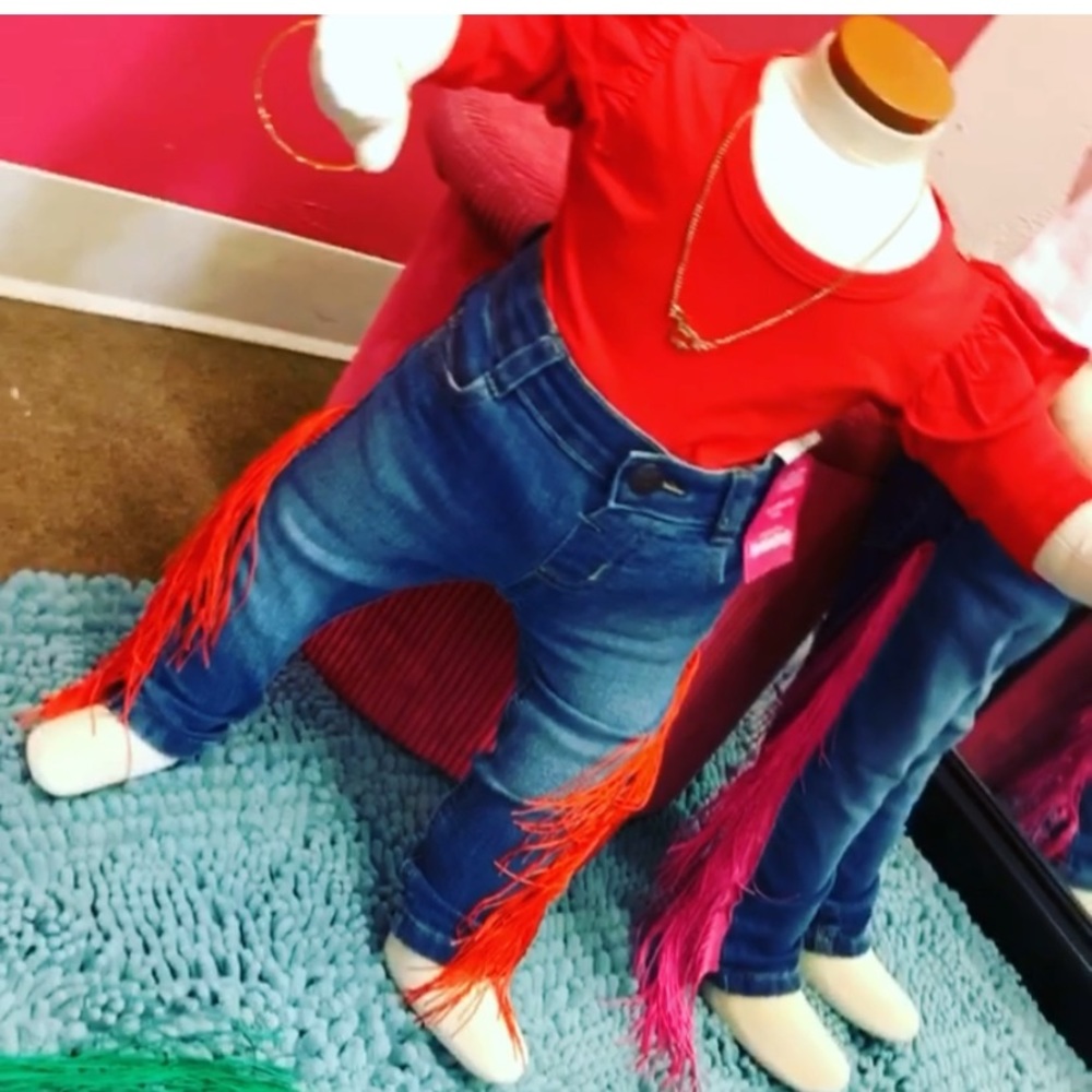 Fringe pants